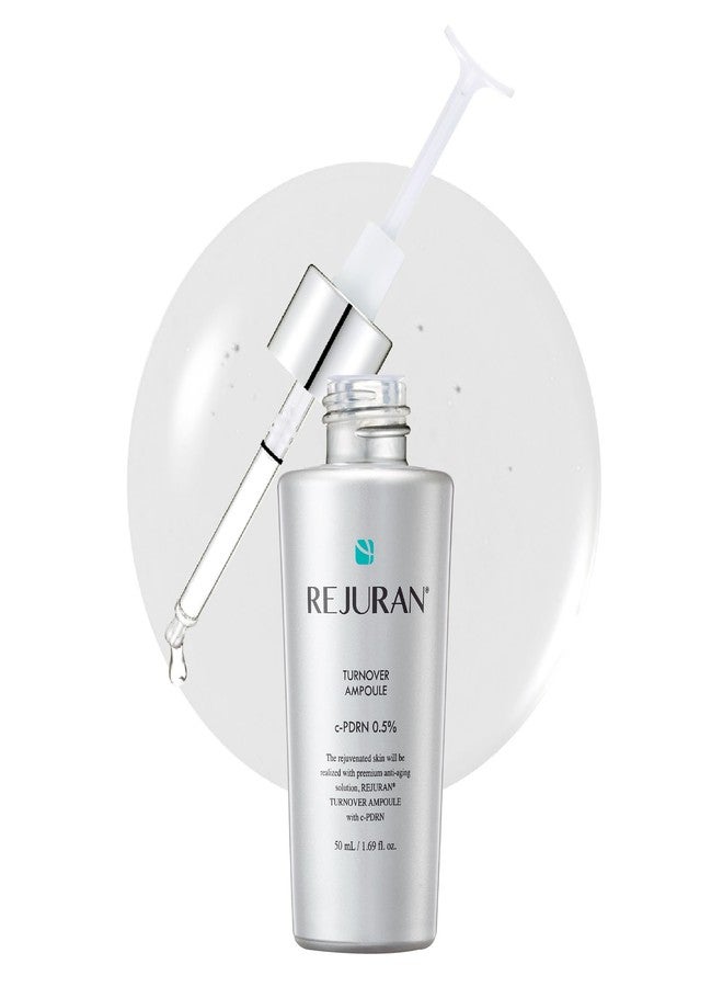 REJURAN® Turnover Ampoule, c-PDRN® [Larger Size] - Original Salmon DNA PDRN Face Serum for Rejuvenation, Firming, Hydration & Youthful Glow, Smooths Skin Texture. Korean Skincare (1.69 fl oz) - Image 1